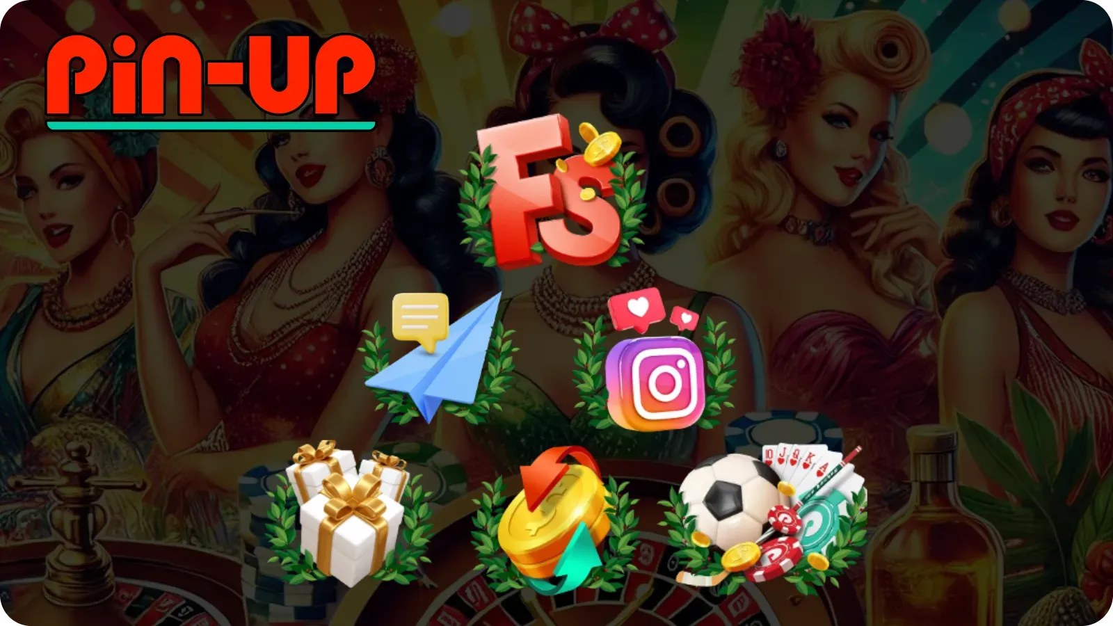 Bono de bienvenida en Pin-Up Casino