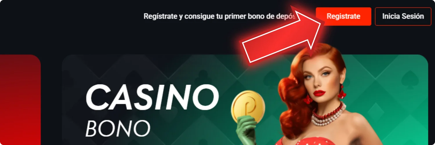 Haga clic en el botón «Registrarse»