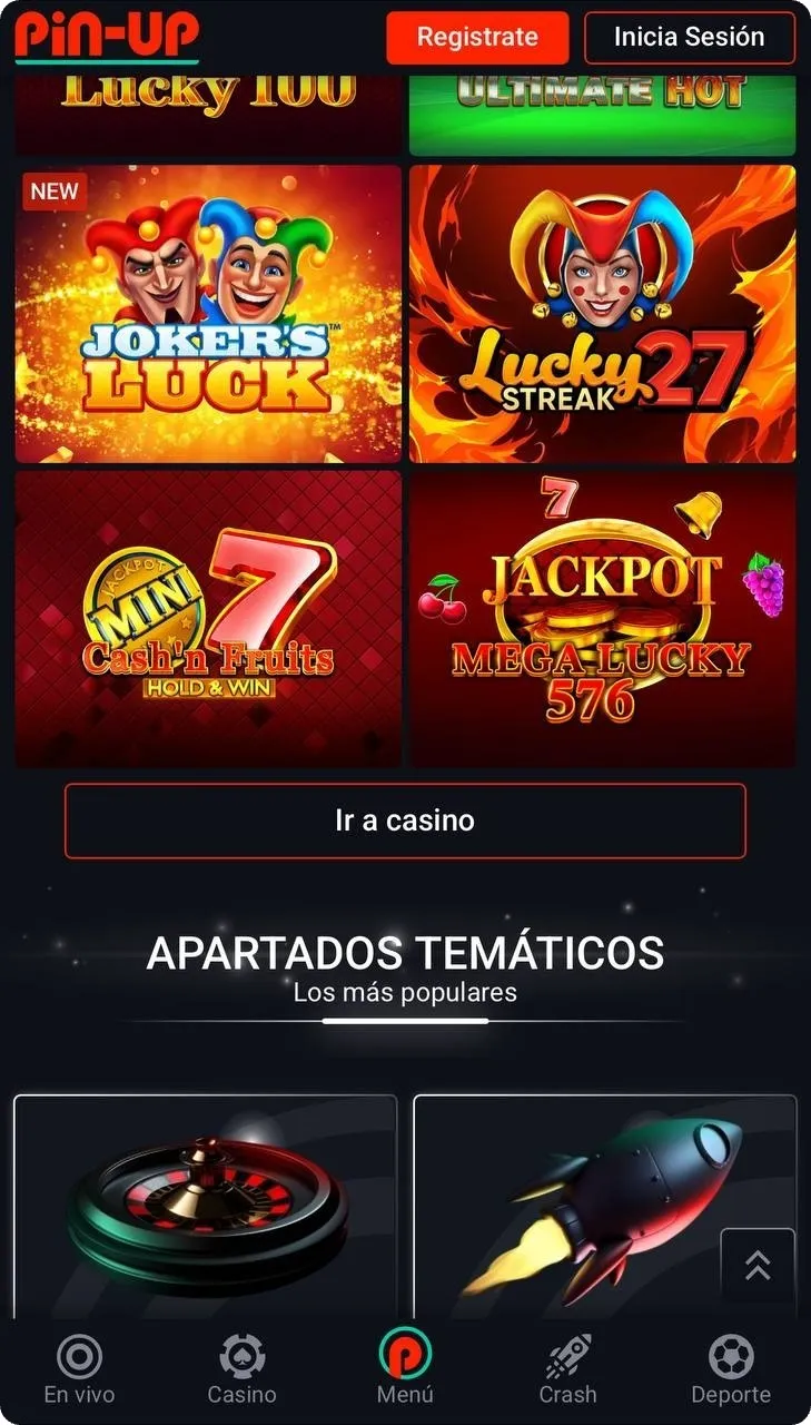Casino Pin Up